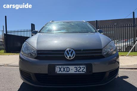 Grey 2010 Volkswagen Golf Wagon 118 Tsi Comfortline