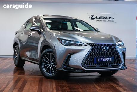 Silver 2025 Lexus NX450H+ Wagon F Sport + Ep2 Phev Awd