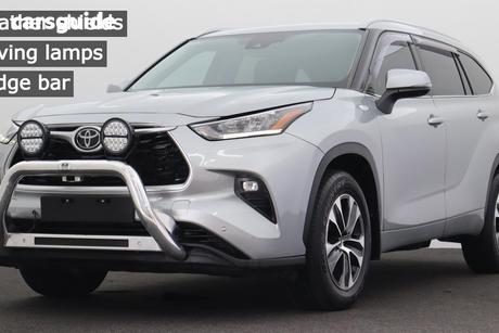 Silver 2021 Toyota Kluger Wagon Gxl Awd