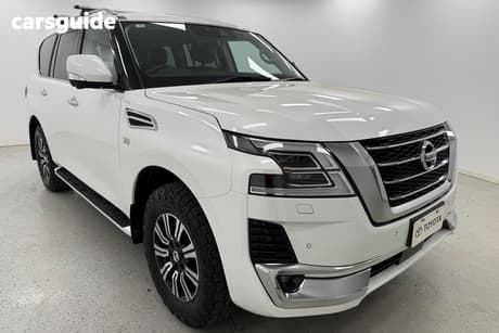 White 2020 Nissan Patrol Wagon Ti-L (4X4)