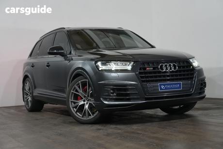Grey 2017 Audi SQ7 Wagon 4.0 Tdi V8 Quattro