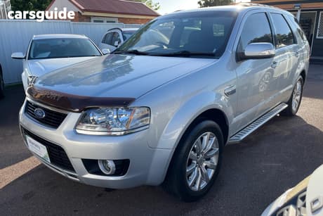 Silver 2009 Ford Territory Wagon Ghia (4X4)