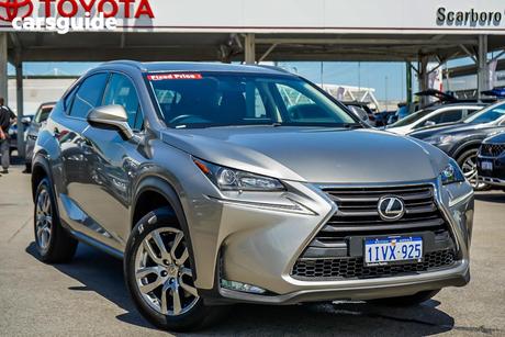 Grey 2017 Lexus NX200T Wagon Luxury (Fwd)
