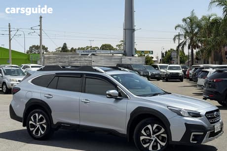 Silver 2021 Subaru Outback Wagon Awd Touring