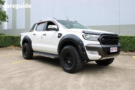 White 2015 Ford Ranger Crew Cab Utility Wildtrak 3.2 (4X4)
