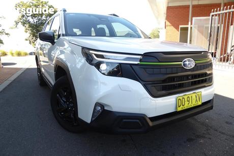 White 2025 Subaru Forester Wagon 2.5I Sport (Awd)