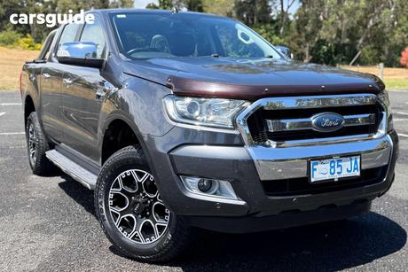 Grey 2016 Ford Ranger Double Cab Pick Up Xlt 3.2 Hi-Rider (4X2)