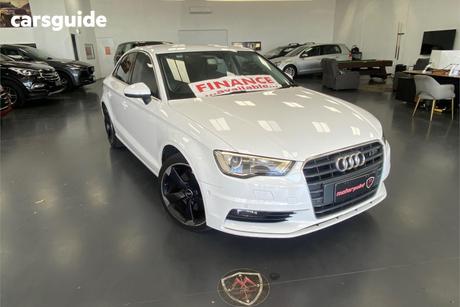 White 2016 Audi A3 Sedan 1.4 Tfsi Cod