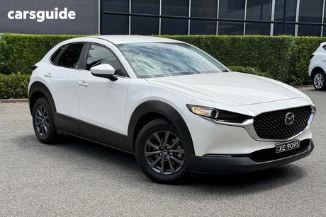 White 2023 Mazda CX-30 Wagon G20 Pure (Fwd)