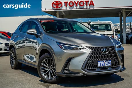 Silver 2023 Lexus NX350H Wagon Luxury Hybrid Awd