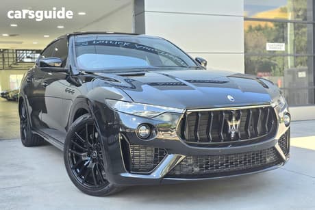 Black 2022 Maserati Levante Wagon Modena S