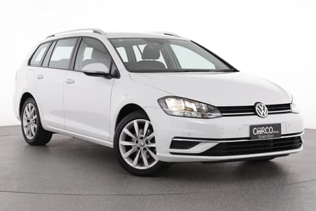 White 2019 Volkswagen Golf Wagon 110 Tsi Comfortline