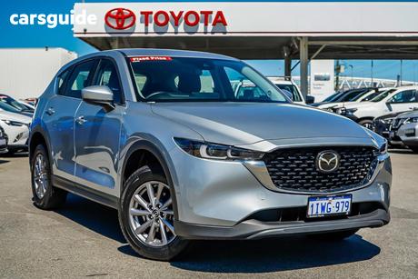 Silver 2023 Mazda CX-5 Wagon G25 Maxx Sport (Awd)
