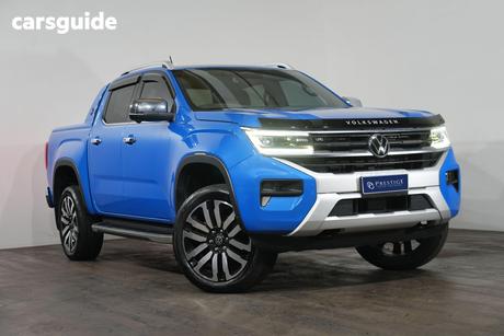 Blue 2023 Volkswagen Amarok Dual Cab Utility Aventura Tdi600 4Motion