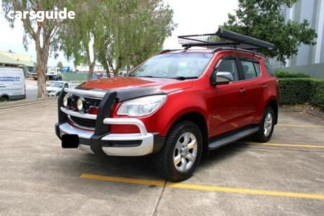 Red 2014 Holden Colorado 7 Wagon Ltz (4X4)