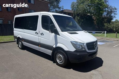 White 2016 Mercedes-Benz Sprinter Van 316Cdi Mwb
