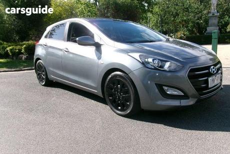 Grey 2016 Hyundai I30 Hatchback Active 1.6 Crdi