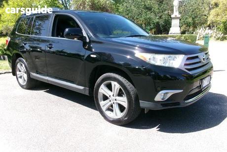 Black 2011 Toyota Kluger Wagon Kx-S (4X4)