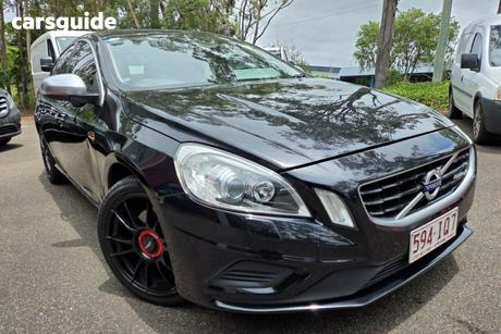 Black 2012 Volvo S60 Sedan T5