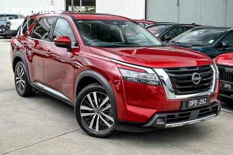 Red 2023 Nissan Pathfinder Wagon Ti-L (4Wd)