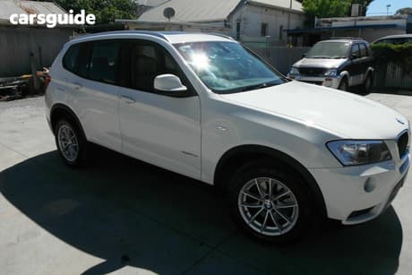 White 2011 BMW X3 Wagon Xdrive 20D