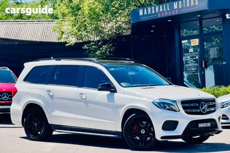 White 2018 Mercedes-Benz GLS350 Wagon D 4Matic