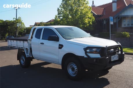 White 2021 Ford Ranger Super Cab Chassis Xl 3.2 (4X4)