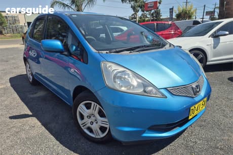 Blue 2008 Honda Jazz Hatchback Gli