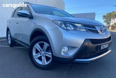 Silver 2013 Toyota RAV4 Wagon Cruiser (4X4)