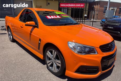 Blue 2014 Holden UTE Utility Sv6