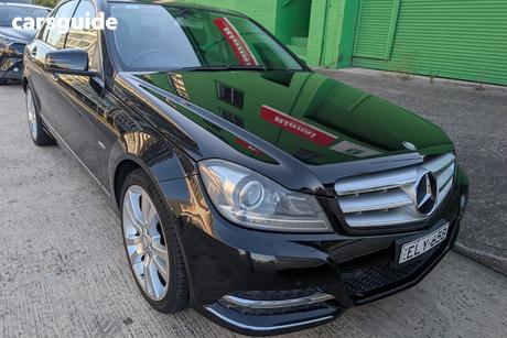 Black 2012 Mercedes-Benz C250 Sedan CDI BE