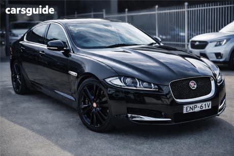 Black 2014 Jaguar XF Sedan 2.0 Luxury