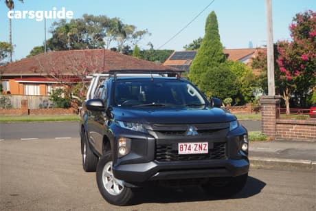 Grey 2019 Mitsubishi Triton Double Cab Pick Up Glx Adas