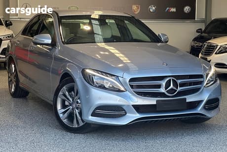 Silver 2014 Mercedes-Benz C200 Sedan