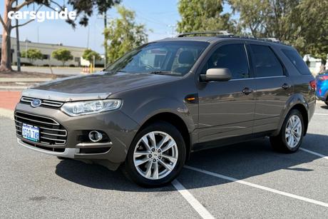 Brown 2012 Ford Territory Wagon Ts (Rwd)