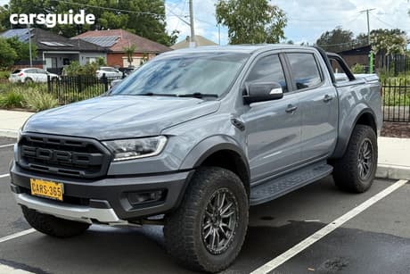 Grey 2019 Ford Ranger Double Cab Pick Up Raptor 2.0 (4X4)