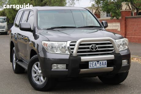 Grey 2008 Toyota Landcruiser Wagon Vx (4X4)