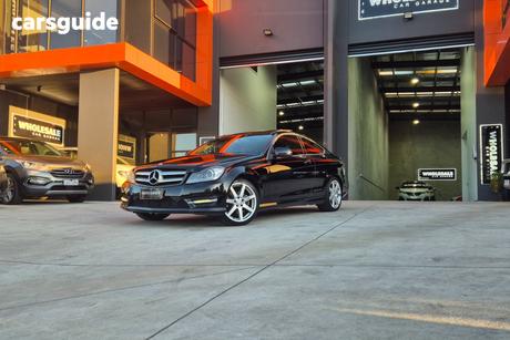 Black 2015 Mercedes-Benz C250 Coupe Avantgarde