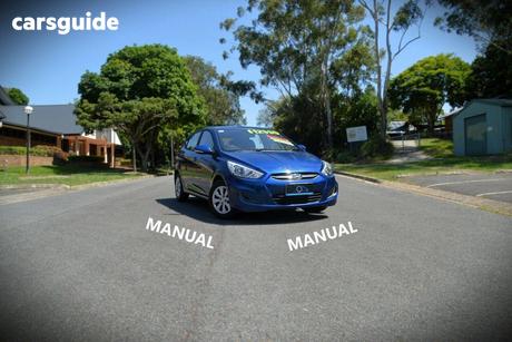 Blue 2017 Hyundai Accent Hatchback Active