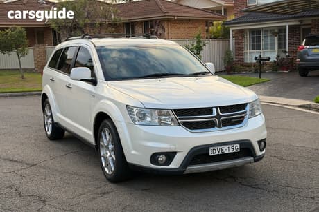 White 2015 Dodge Journey Wagon R/T