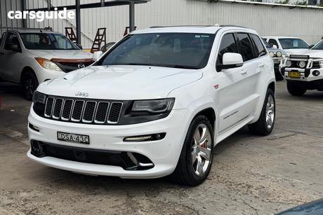 White 2014 Jeep Grand Cherokee Wagon Srt 8 (4X4)