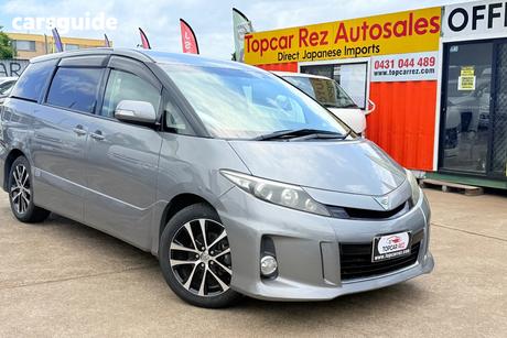 Grey 2013 Toyota Tarago Wagon