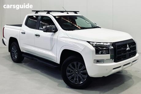 White 2024 Mitsubishi Triton Double Cab Pick Up Gls (4X4)