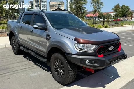 Silver 2019 Ford Ranger Double Cab Pick Up Wildtrak 3.2 (4X4)