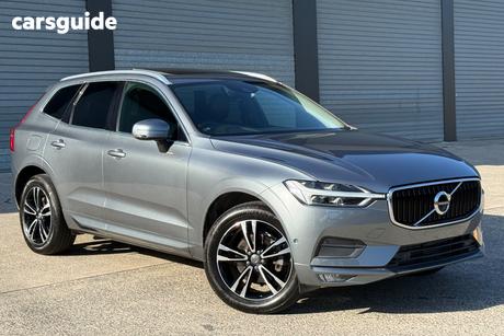 Grey 2019 Volvo XC60 Wagon T5 Momentum