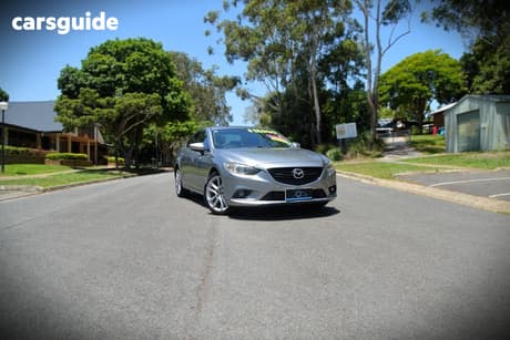 Silver 2013 Mazda 6 Sedan Gt