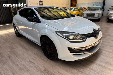 White 2015 Renault Megane Coupe Rs 275 Cup Premium