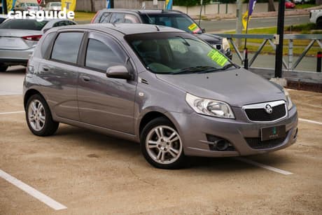 Grey 2011 Holden Barina Hatchback
