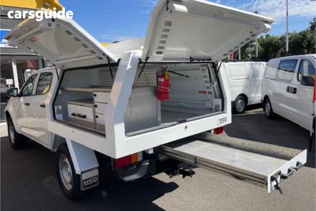 White 2021 Isuzu D-MAX Crew Cab Chassis Sx (4X2)
