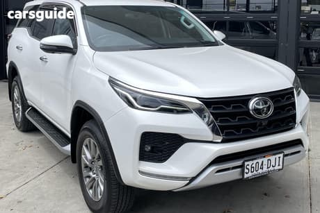 White 2024 Toyota Fortuner Wagon Crusade
